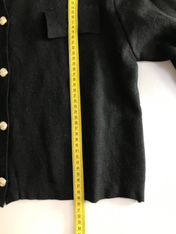 Кардиган с красивыми пуговицами, визуально на 48 размер