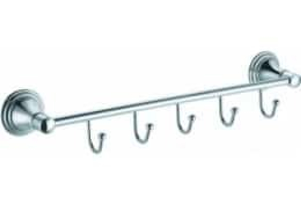 "BEST" Планка 5 крючков FX-71605-5 (к/к 10)