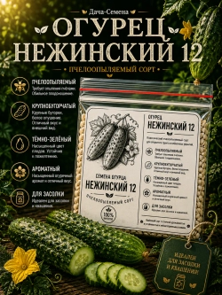 Семена огурца Нежинский 12