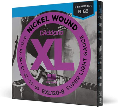 Струны D.Addario EXL120 XL