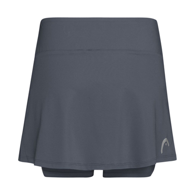 Юбка для девочки теннисная Head Club Basic Skort - anthracite