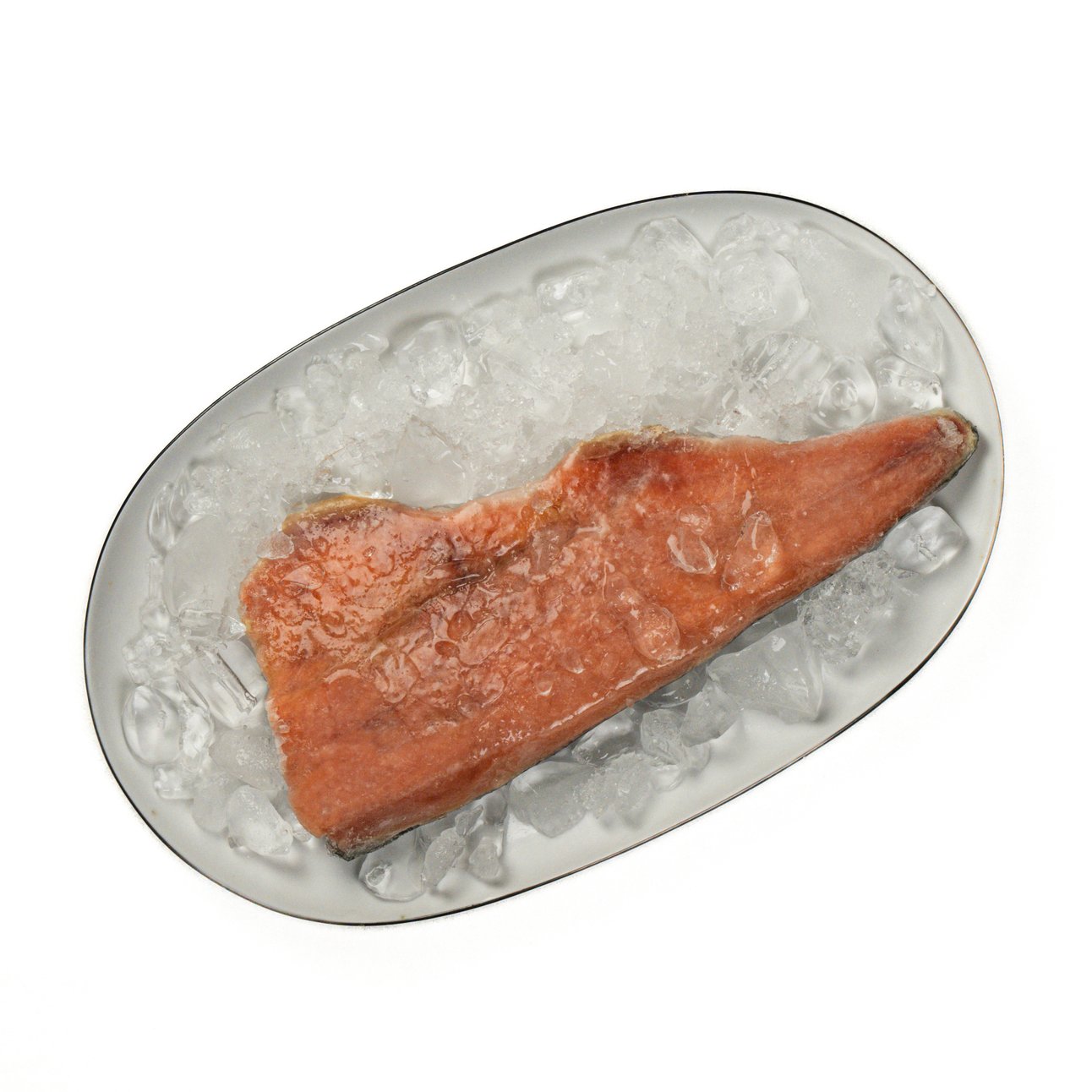 Филе кижуча на коже