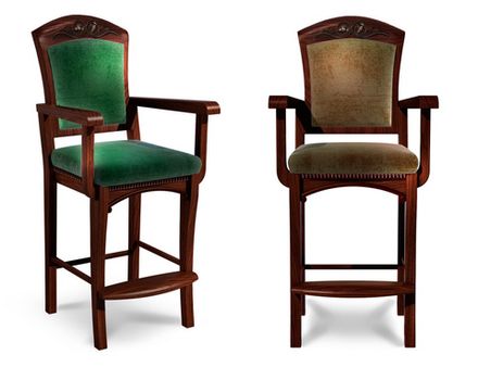 Стул бильярдный Венеция ясень (№5,Ткань Vilvet Lux,78 Velvet-Lux)