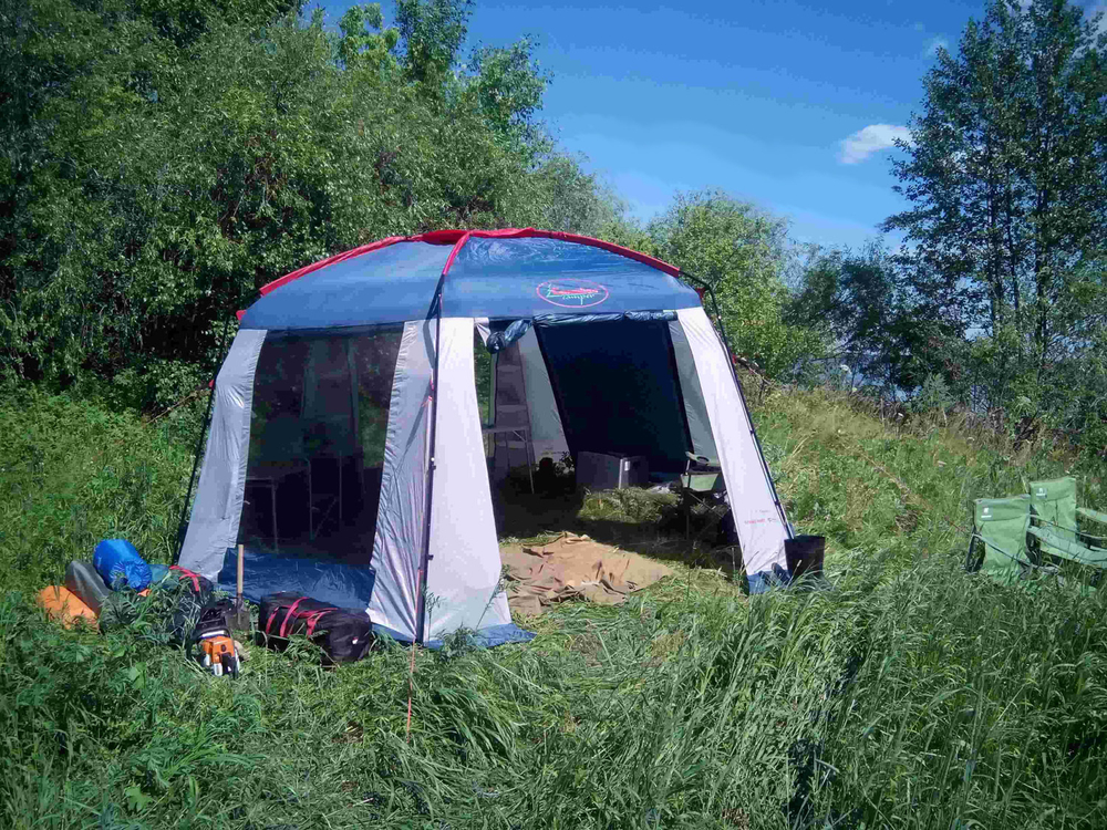 Тент-шатер CANADIAN CAMPER Summer House (Royal) - купить по выгодной ...