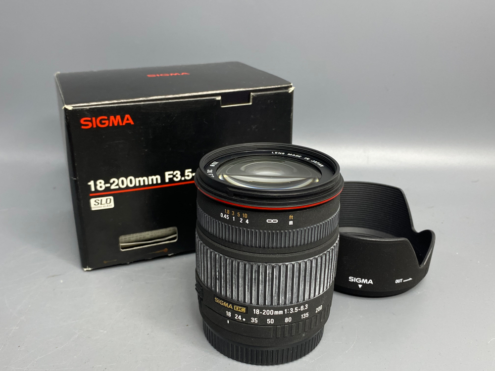 Sigma AF 18-200mm f/3.5-6.3 для Canon