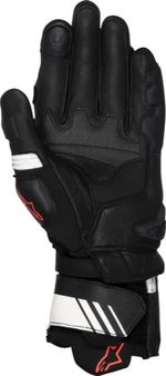 Gloves GP Plus R V3 Leather / Бело-черный