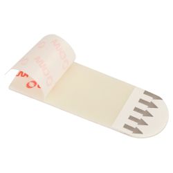 Клейкие полоски СИЛА SDSS-M-W12 двусторонние сменные средние 12 шт, до 1,5 кг белые | Сила