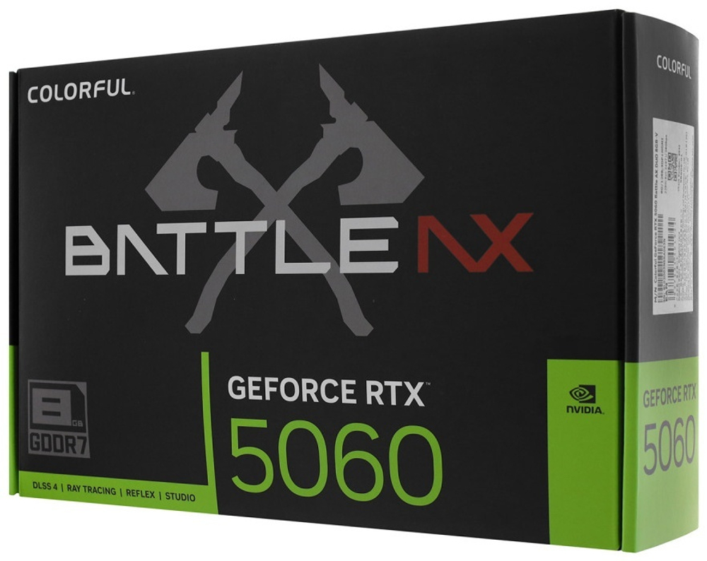 Видеокарта Colorful RTX 5060 Battle AX DUO 8GB-V 8 Гб