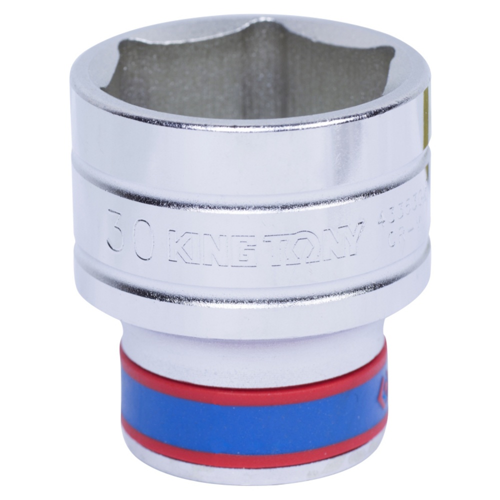 Головка торцевая стандартная шестигранная 1/2&quot;, 30 мм KING TONY 433530M