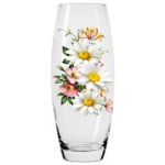 Ваза стеклянная 26см «Ромашковое поле» FLORA D43966/01