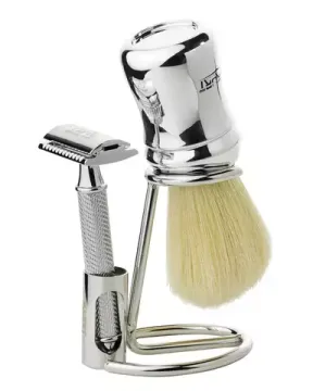 Подставка для помазка и станка Kurt, хромированная, К_90020S