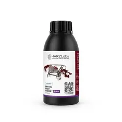 Фотография — Фотополимерная смола HARZ Labs Dental Cast Cherry PRO, вишневая, полупрозрачная (0,5 кг)