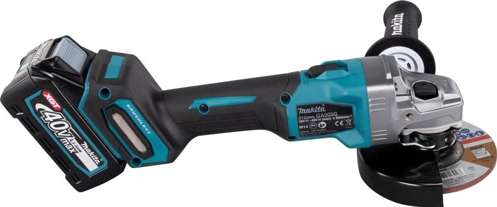Угловая шлифмашина аккумуляторная MAKITA GA005GM201