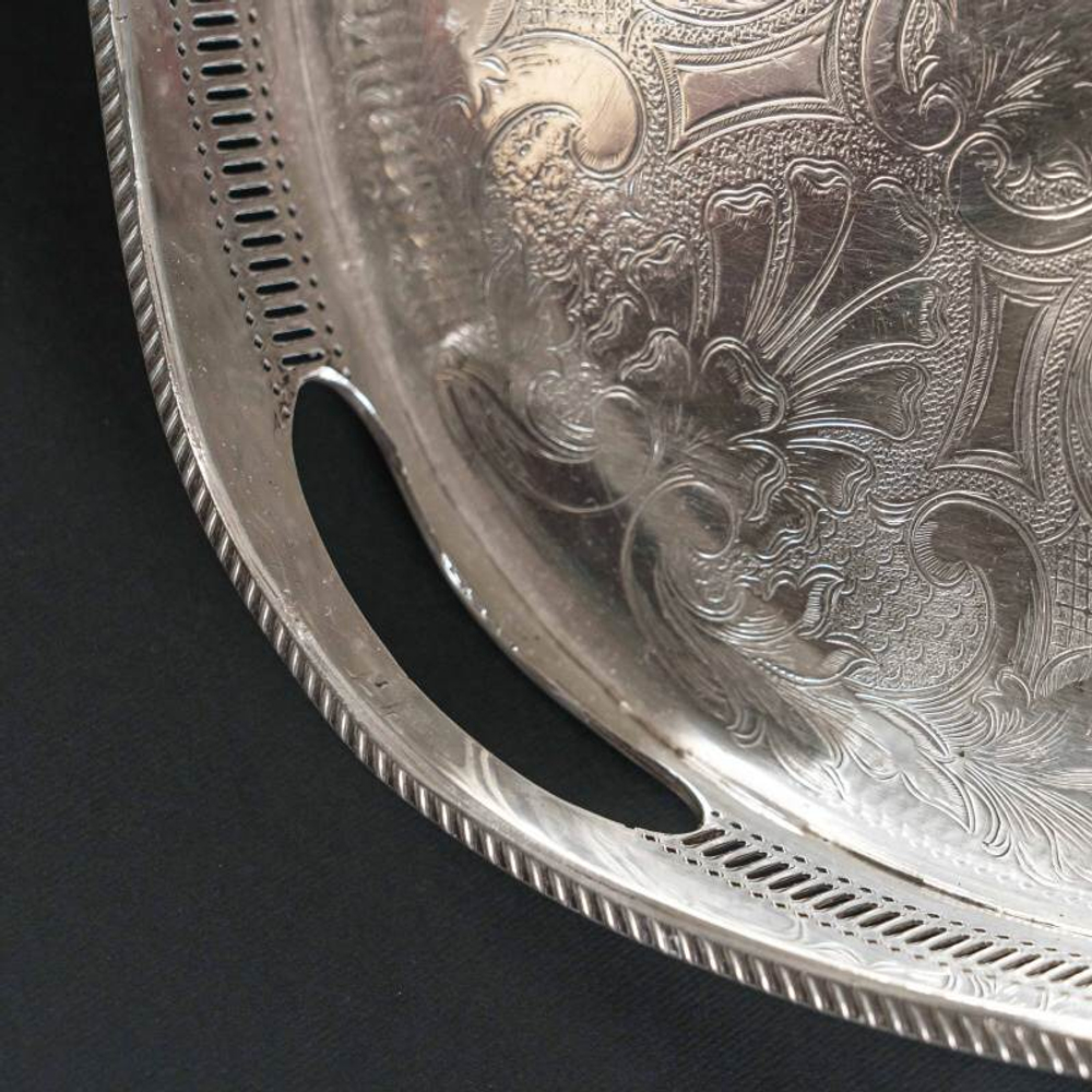 Шикарный поднос с ручками