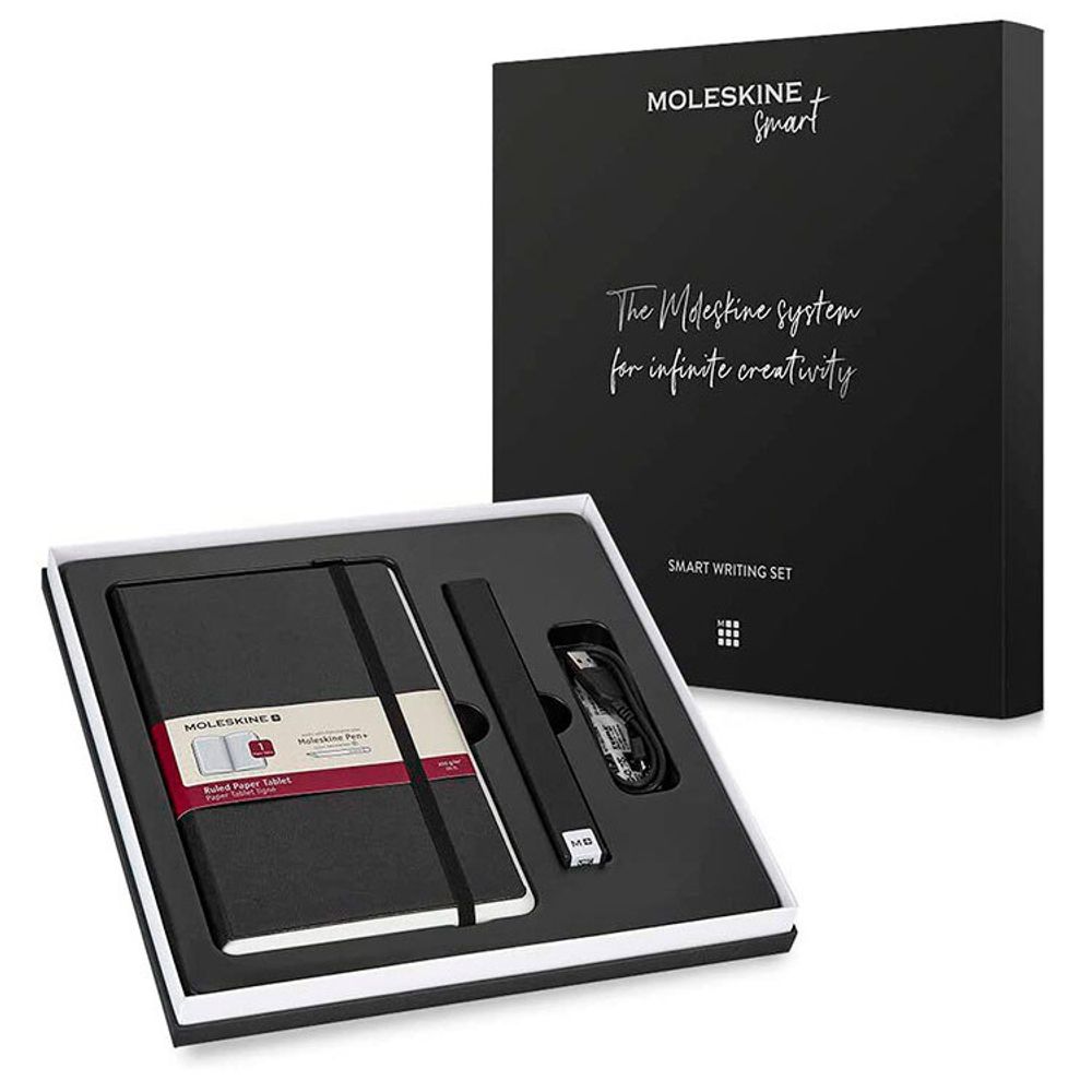 Набор Smart Writing Moleskine с блокнотом в линейку (SWSAB31BK01)