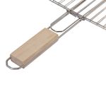 Решетка-гриль универсальная, размер 300х220 мм, глубина 10 мм, никелированное покрытие, РГМ3НЭ