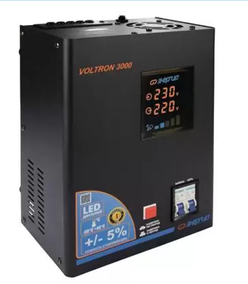 Cтабилизатор напряжения ЭНЕРГИЯ VOLTRON - 3000