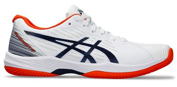 Мужские теннисные кроссовки Asics Solution Swift FF Clay - white/blue expanse