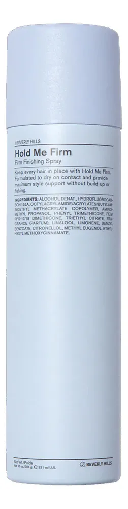 J BEVERLY HILLS Лак для волос сильной фиксации- Hold Me Firm Firm Finishing Spray, 331мл