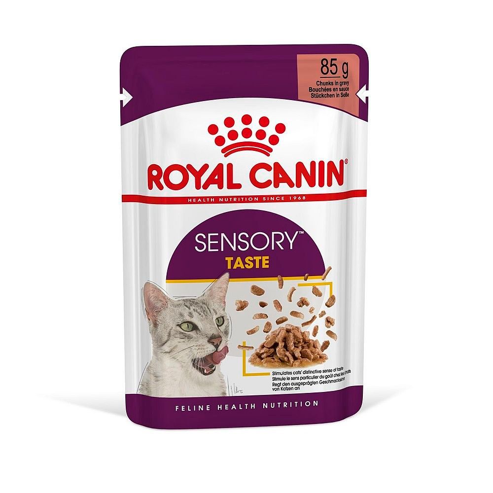 Royal Canin 85г Sensory Testel (вкус) пауч для кошек кусочки в соусе Royal Canin 85г Sensory Testel (вкус) пауч для кошек кусочки в соусе