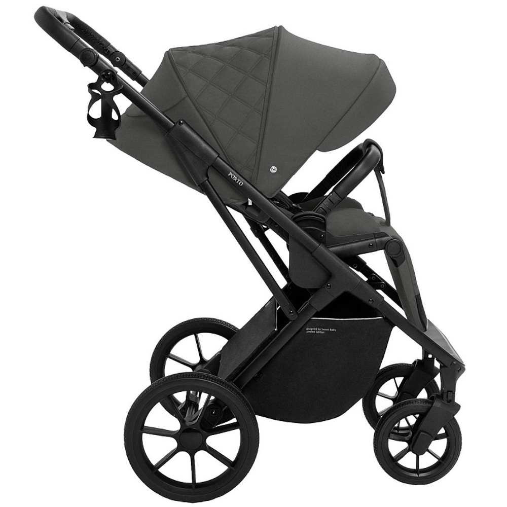 Детская коляска Sweet Baby Porto 2 в 1 Dark Grey