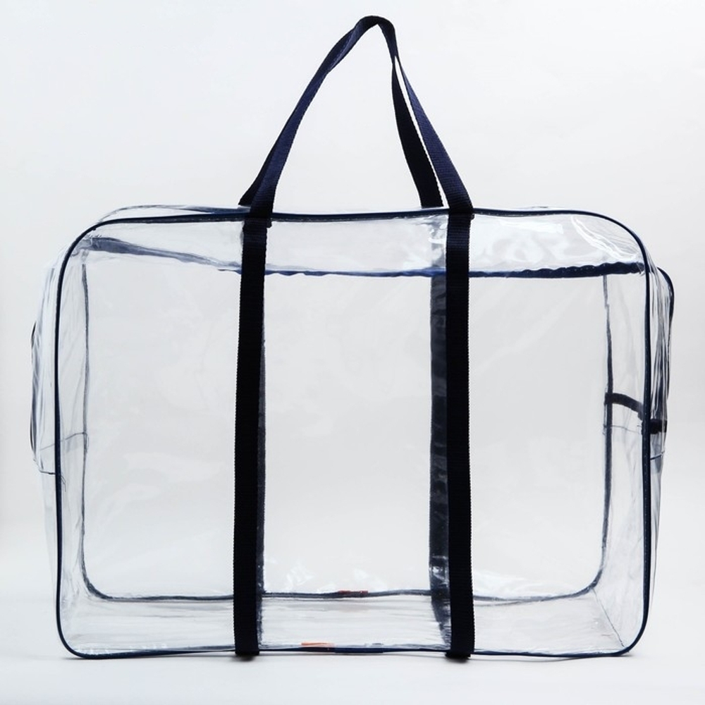 Сумка в роддом с карманом, цвет василёк 2491652