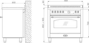 Варочный центр LOFRA PBPG96GVT/C