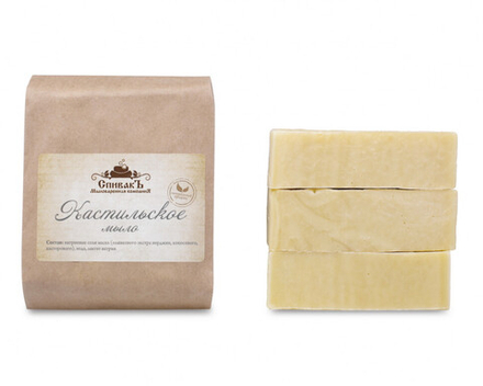 Мыло Кастильское, 100 г (2,55 б)