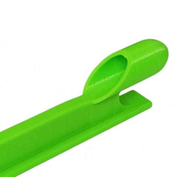 Мотовильце линя + заглушка острия гарпуна (2 в 1) DELFiN зеленый