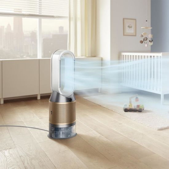 Очиститель/увлажнитель воздуха Dyson PH05 (белый/золото)