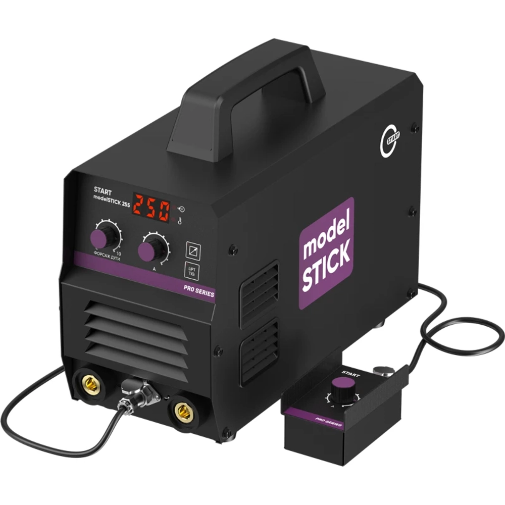 START modelSTICK 255 сварочный инвертор 1W255