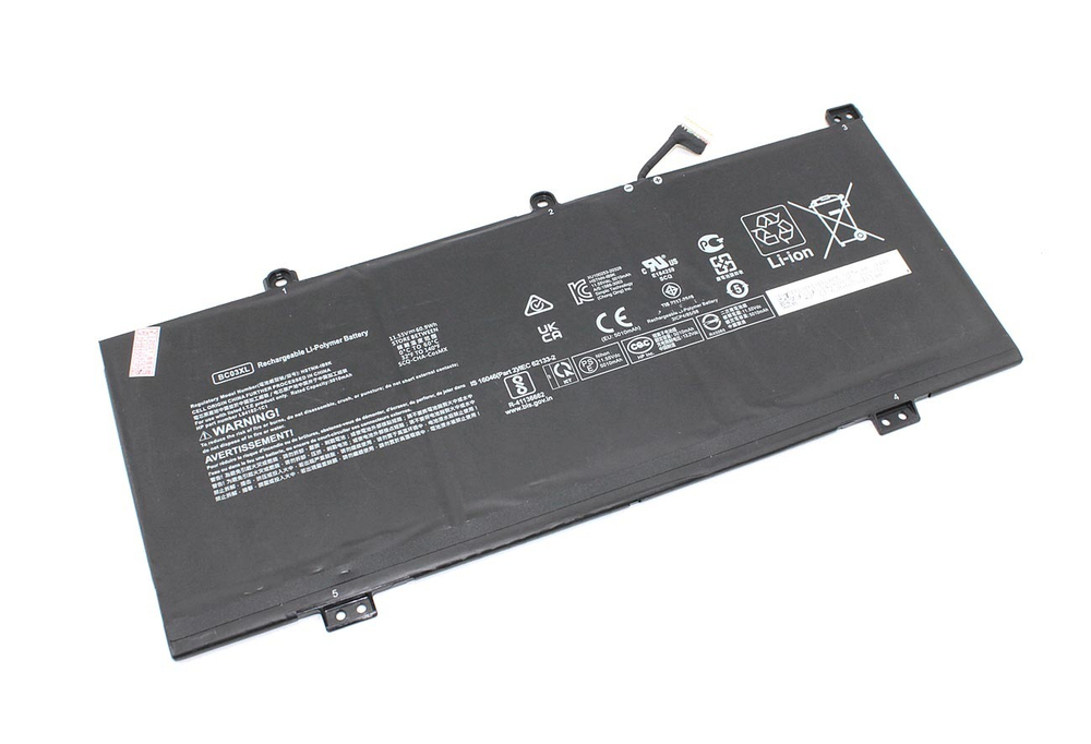 Аккумуляторная батарея для ноутбука HP Chromebook x360 14C-CA (BC03XL) 11.55V 60.9Wh