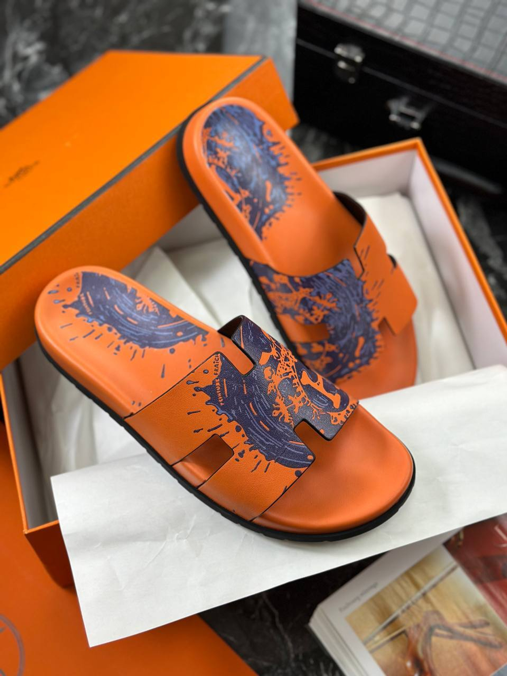 Шлепанцы Hermes