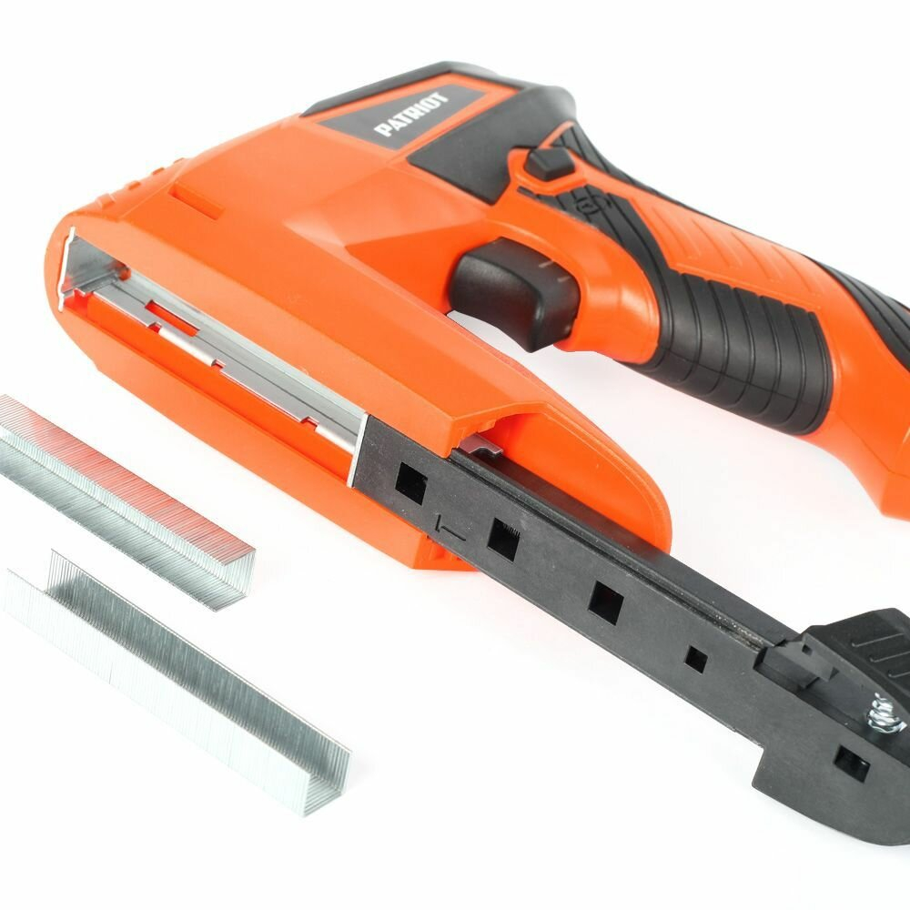 Степлер электрический PATRIOT EN 141, Скоба(д/ш/т) мм8-14/10,6/1,2, Т-образный гвоздь(д/ш/т)мм15/2/1,2