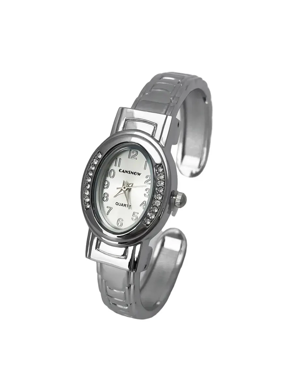 Часы-браслет кварцевые CANSNOW, серебристый W8240-03