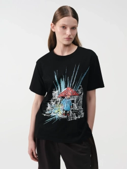 Футболка женская с принтом OLA OLA