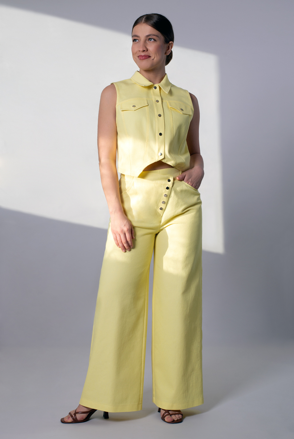 Жилет женский 4269ВП, лимон #320Лим064269ВП