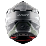 Шлем AXOR X-CROSS ORBIT D/V, с визором, цвет черный/серый (L)