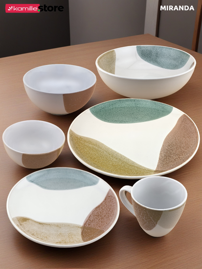 Тарелка обеденная 26 см. керамическая, Miranda