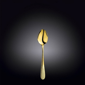 Ложка чайная Джулия Голд 18/10 3,5 мм 13,7 см. Wilmax