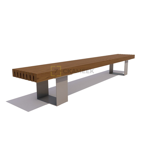 Скамейка садовая «Ростов» (2,5 м лиственница)