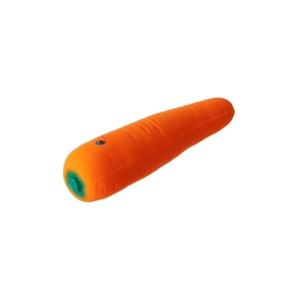 ZOOONE Игрушка латексная для собак "Морковь мини", 14 см