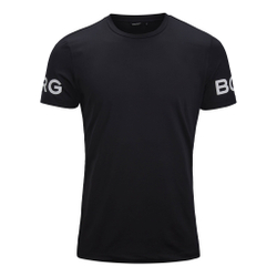 Мужское теннисное поло Björn Borg Borg T-Shirt Men - Black, White