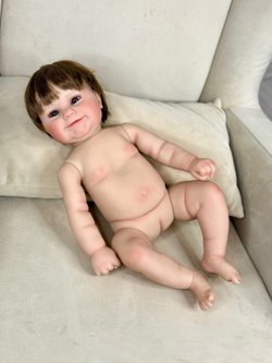 Кукла Реборн виниловая 50см без одежды (FA-086W)