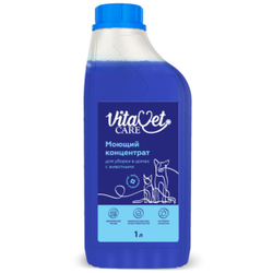 Моющий концентрат VitaVet CARE для уборки в домах с животными, 5л