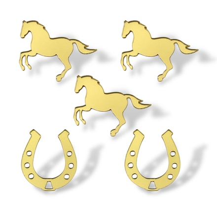 Топпер Бирка "Символ года 2026" ТБ6219 5шт акрил