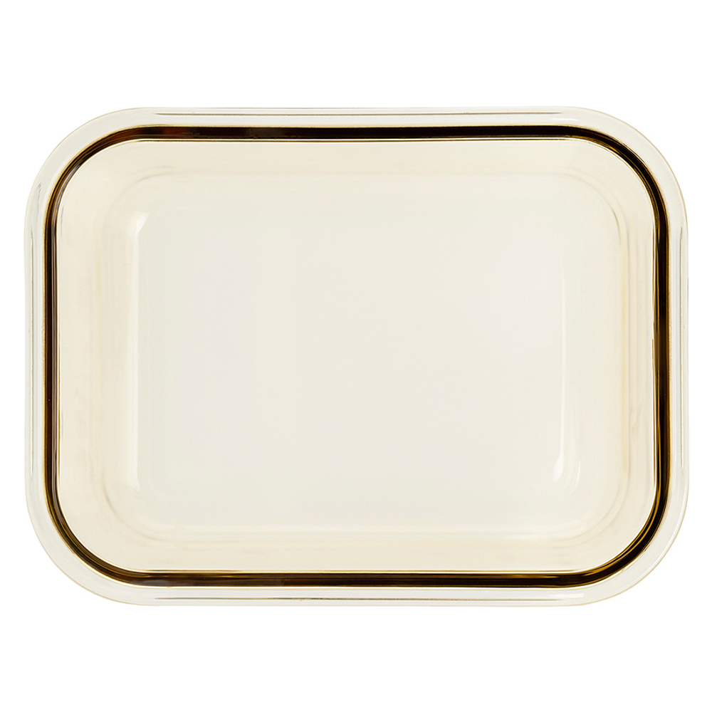 Контейнер для хранения и переноски продуктов 1040 мл янтарного цвета