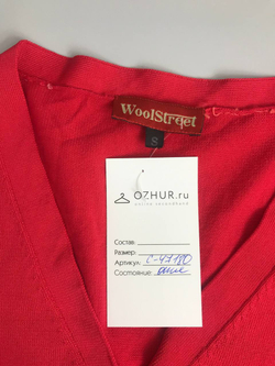 Джемпер Wool Street с вышивкой 44 размер