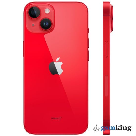 Apple iPhone 14 512GB PRODUCT RED (Красный) A2882 MPXG3 EU DUAL SIM (nano SIM + eSIM)