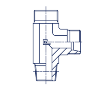 Штуцер FLC DS08 NPT 1/4 (корпус)